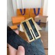 2025SS ベルト LOUIS VUITTON ルイヴィトン 定番の上質レザーにロゴが光るデザイン