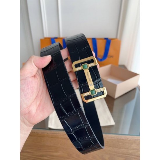 2025SS ベルト LOUIS VUITTON ルイヴィトン 高級感を引き立てるトラディショナルな逸品