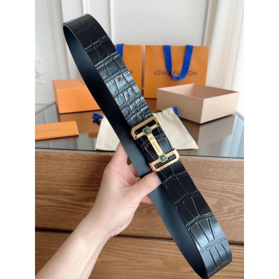 2025SS ベルト LOUIS VUITTON ルイヴィトン 高級感を引き立てるトラディショナルな逸品
