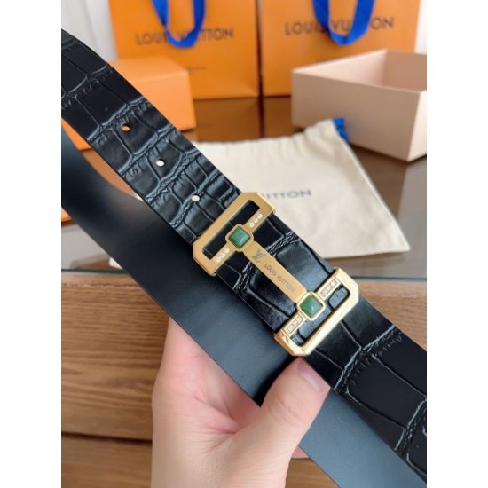 2025SS ベルト LOUIS VUITTON ルイヴィトン 高級感を引き立てるトラディショナルな逸品