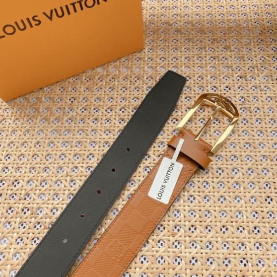 2025SS ベルト LOUIS VUITTON ルイヴィトン 上品で存在感ある大人のための一本
