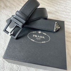 2025SS ベルト PRADA プラダ ラグジュアリーを演出するモダンな一本