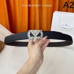 2025SS ベルト PRADA プラダ 上質レザーで仕上げた万能デザイン
