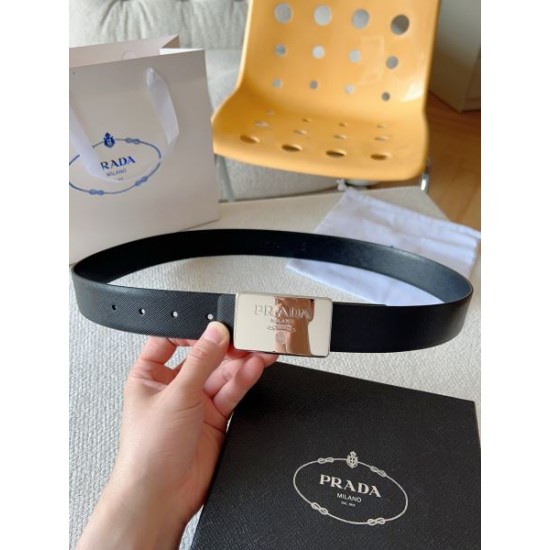 2025SS ベルト PRADA プラダ 長く使えるタイムレスな上品ベルト