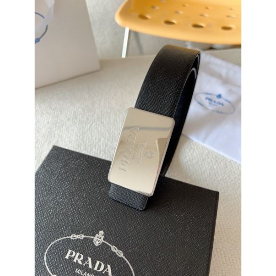 2025SS ベルト PRADA プラダ 長く使えるタイムレスな上品ベルト