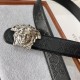 2025SS ベルト VERSACE ヴェルサーチェ メデューサロゴが際立つ華やかな逸品