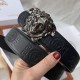 2025SS ベルト VERSACE ヴェルサーチェ ゴールドアクセントが映える高級ベルト
