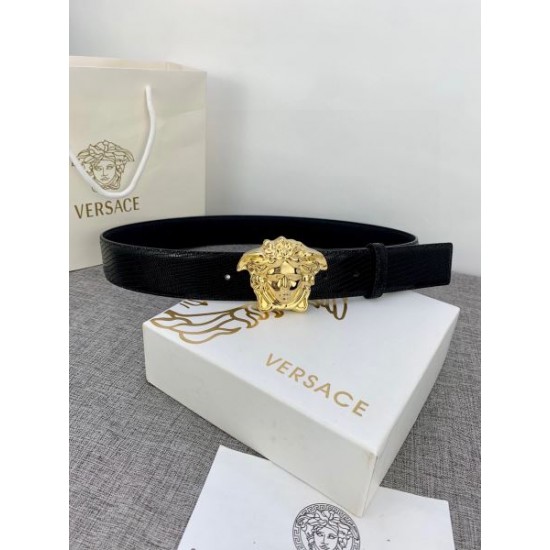 2025SS ベルト VERSACE ヴェルサーチェ グラマラスな魅力を放つ主役級ベルト