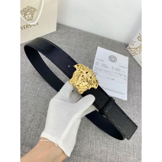 2025SS ベルト VERSACE ヴェルサーチェ グラマラスな魅力を放つ主役級ベルト