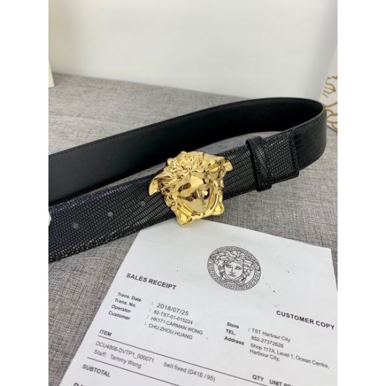 2025SS ベルト VERSACE ヴェルサーチェ グラマラスな魅力を放つ主役級ベルト