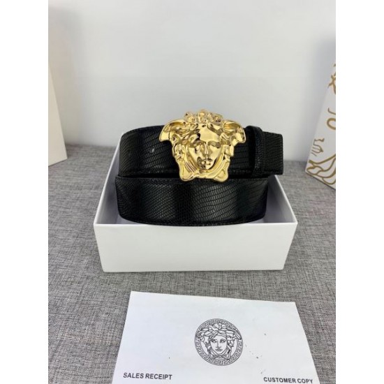 2025SS ベルト VERSACE ヴェルサーチェ グラマラスな魅力を放つ主役級ベルト