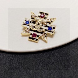 2025SS ブローチ CHANEL シャネル 気品漂うアイコニックなCCロゴデザイン