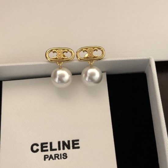 2025SS イヤリング CELINE セリーヌ スタイリッシュに魅せる洗練フォルム