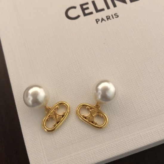 2025SS イヤリング CELINE セリーヌ スタイリッシュに魅せる洗練フォルム