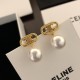 2025SS イヤリング CELINE セリーヌ スタイリッシュに魅せる洗練フォルム