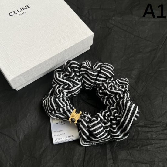 2025SS ヘアアクセサリー CELINE セリーヌ 洗練ミニマルな大人の上品アクセ