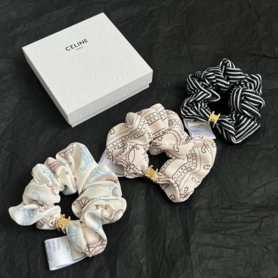 2025SS ヘアアクセサリー CELINE セリーヌ 洗練ミニマルな大人の上品アクセ
