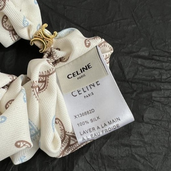 2025SS ヘアアクセサリー CELINE セリーヌ 洗練ミニマルな大人の上品アクセ