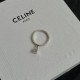 2025SS リング CELINE セリーヌ デイリー使いに最適な上品デザイン