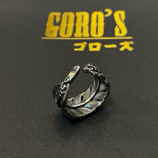 2025SS リング GORO'S ゴローズ 個性際立つ人気シルバーリング