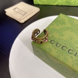 2025SS リング GUCCI グッチ エレガントかつエッジの効いた逸品
