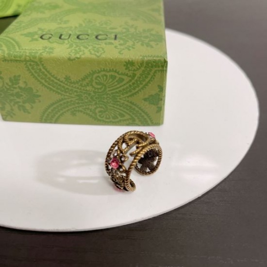 2025SS リング GUCCI グッチ エレガントかつエッジの効いた逸品