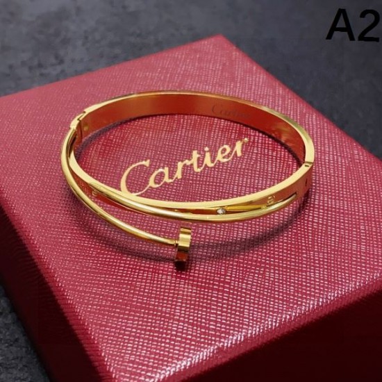2025SS ブレスレット CARTIER カルティエ 永遠の名作 ラブブレス風デザイン