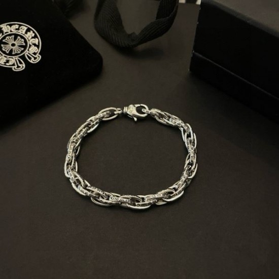 2025SS ブレスレット CHROME HEARTS クロムハーツ 存在感抜群のロックテイスト