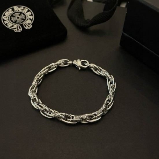 2025SS ブレスレット CHROME HEARTS クロムハーツ 存在感抜群のロックテイスト