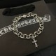 2025SS ブレスレット CHROME HEARTS クロムハーツ 大胆な彫刻が際立つ逸品