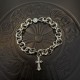 2025SS ブレスレット CHROME HEARTS クロムハーツ 大胆な彫刻が際立つ逸品