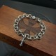 2025SS ブレスレット CHROME HEARTS クロムハーツ 大胆な彫刻が際立つ逸品