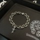 2025SS ブレスレット CHROME HEARTS クロムハーツ 大胆な彫刻が際立つ逸品