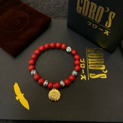 2025SS ブレスレット GORO'S ゴローズ 職人技が光るハンドメイド風デザイン