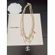 2025SS ネックレス CHANEL シャネル 高見えデザインの大人アクセ