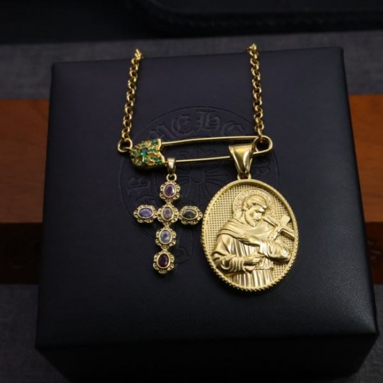 2025SS ネックレス CHROME HEARTS クロムハーツ おしゃれ上級者向けアイテム