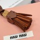 2025SS キーホルダー MIU MIU ミュウミュウ 愛用者多数の注目トレンドキーホルダー