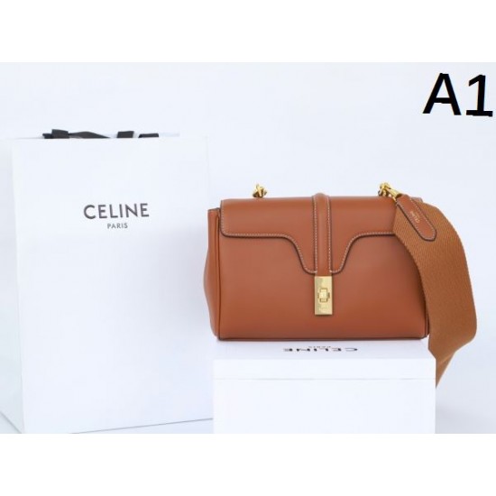 CELINE セリーヌ 2025FW 新作 大容量ショルダーバッグ 高級感漂う おしゃれデザイン