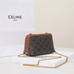 CELINE セリーヌ 2025FW 新作 高品質ショルダーバッグ 人気モデル 通勤通学に最適