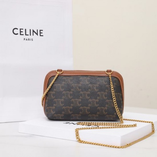 CELINE セリーヌ 2025FW 新作 高品質ショルダーバッグ 人気モデル 通勤通学に最適
