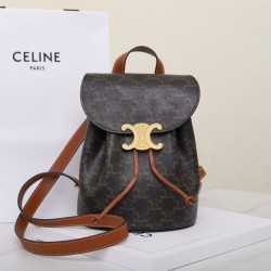 CELINE セリーヌ 2025FW 新作 大容量バックパック 高品質レプリカ 上品デザイン