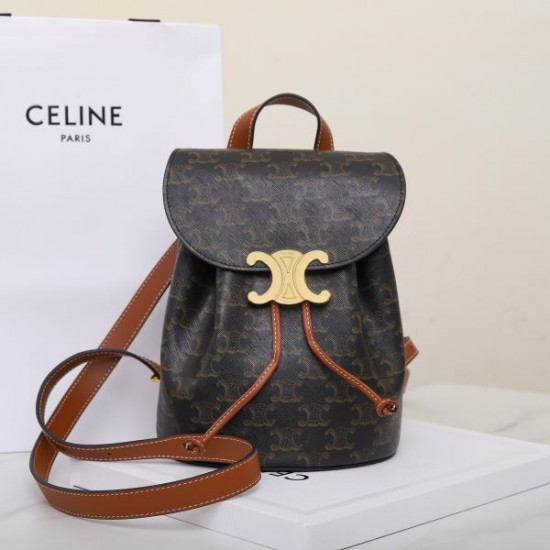 CELINE セリーヌ 2025FW 新作 大容量バックパック 高品質レプリカ 上品デザイン