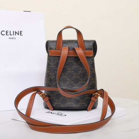 CELINE セリーヌ 2025FW 新作 大容量バックパック 高品質レプリカ 上品デザイン