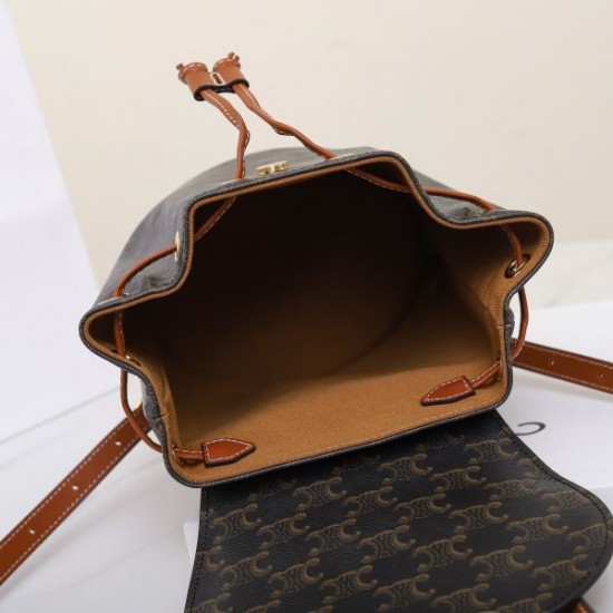 CELINE セリーヌ 2025FW 新作 大容量バックパック 高品質レプリカ 上品デザイン