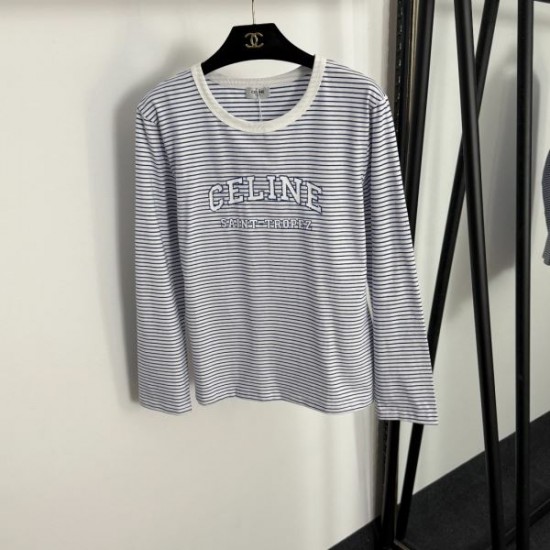 2025FW 長袖Tシャツ CELINE セリーヌ 新作トレンドコーデ お洒落な着こなし必見