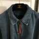 2025FW デニムジャケット LOEWE ロエベ 上品カジュアル 高級感のある仕上がり