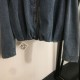 2025FW デニムジャケット LOEWE ロエベ 上品カジュアル 高級感のある仕上がり