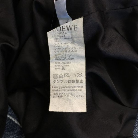 2025FW デニムジャケット LOEWE ロエベ 上品カジュアル 高級感のある仕上がり
