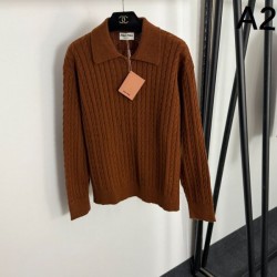 2025FW ニット MIU MIU ミュウミュウ お洒落度アップ 上質素材で注目度抜群