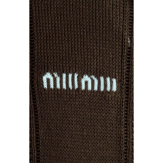 2025FW 長袖カーディガン MIU MIU ミュウミュウ 限定先行セール 特別感ある一着